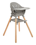 Стол за хранене 6в1 Woody Grey 2024 | Kikkaboo