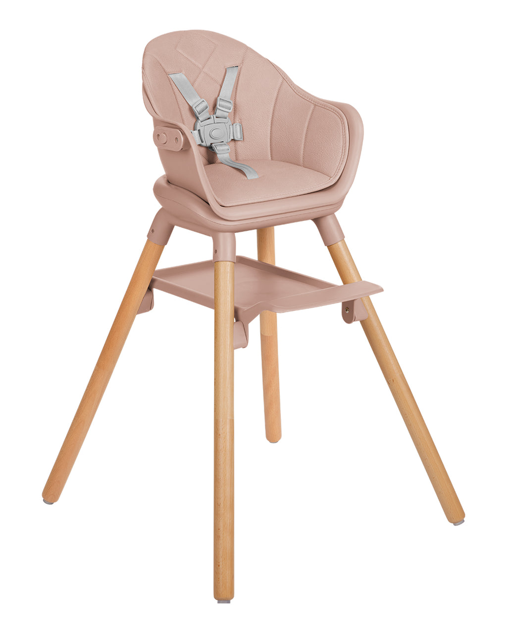 Стол за хранене 6в1 Woody Pink 2024 - снимка 2