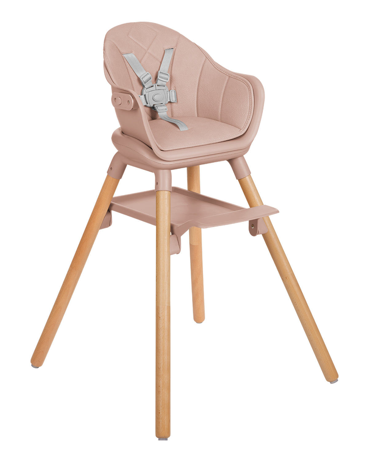 Стол за хранене 6в1 Woody Pink 2024 - снимка 2