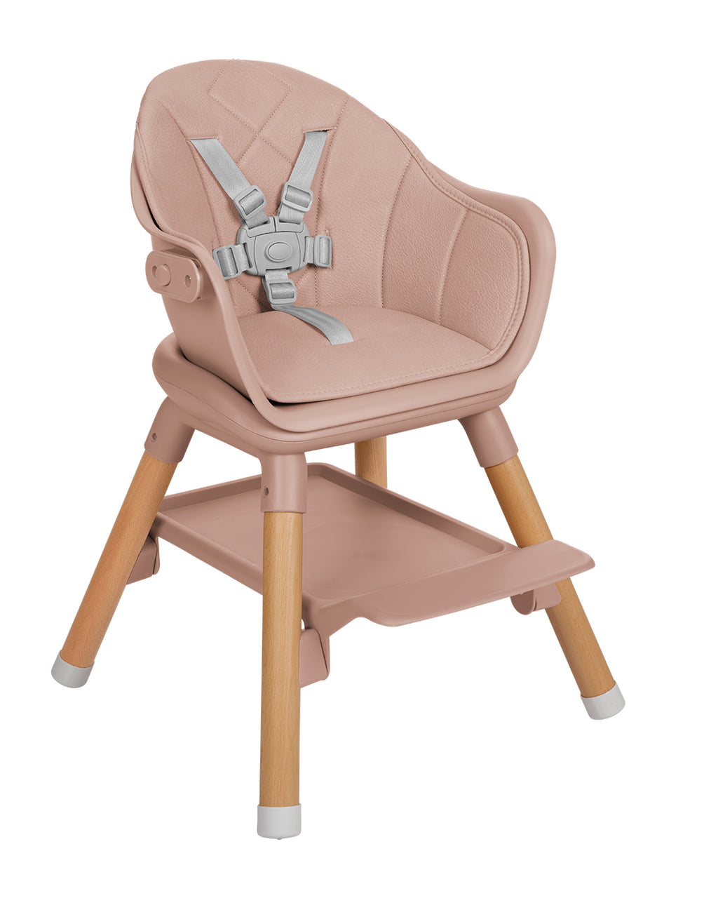 Стол за хранене 6в1 Woody Pink 2024 - снимка 7