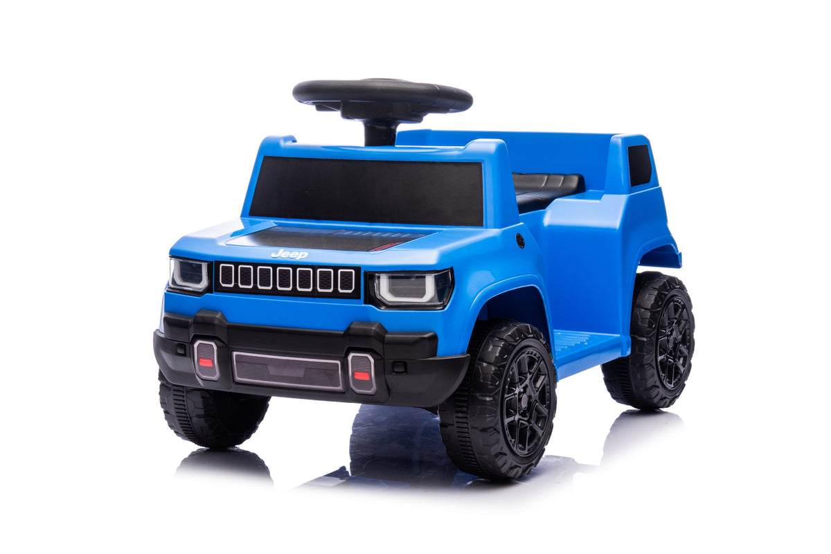 Акумулаторна кола Licensed Jeep Recon Blue - снимка 2