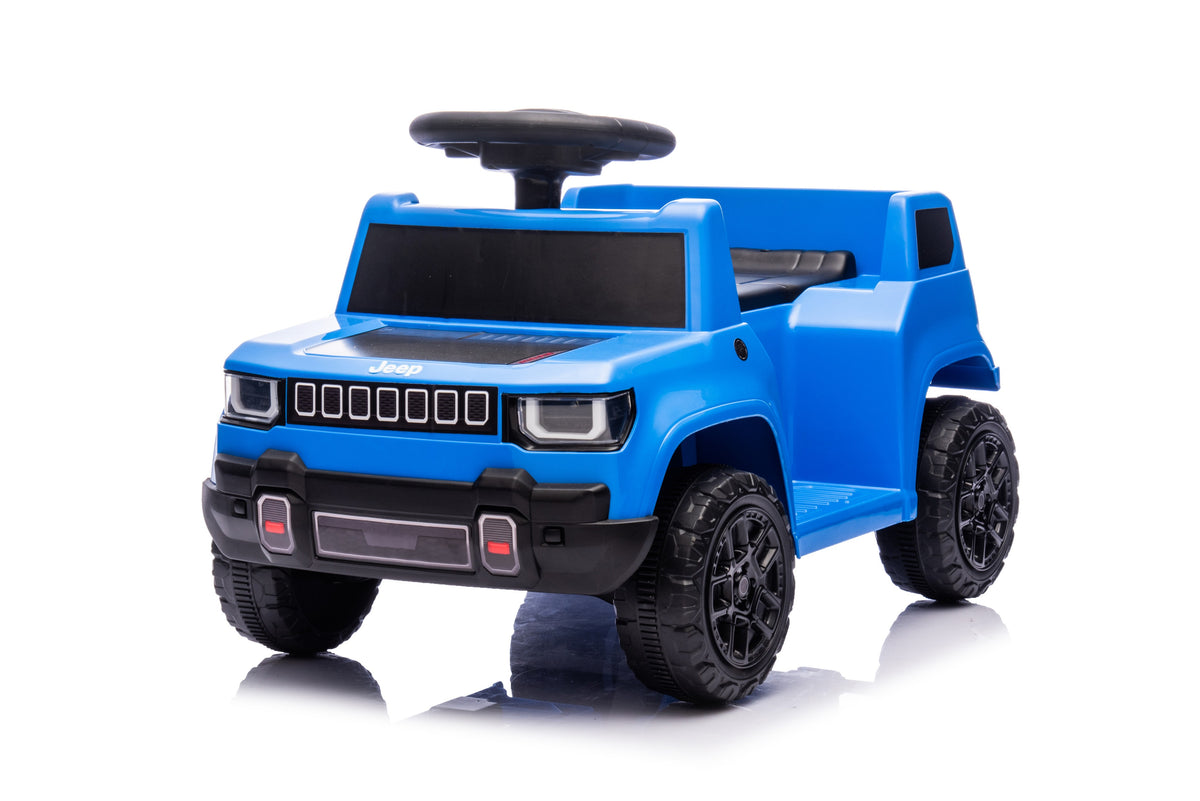Акумулаторна кола Licensed Jeep Recon Blue - снимка 4