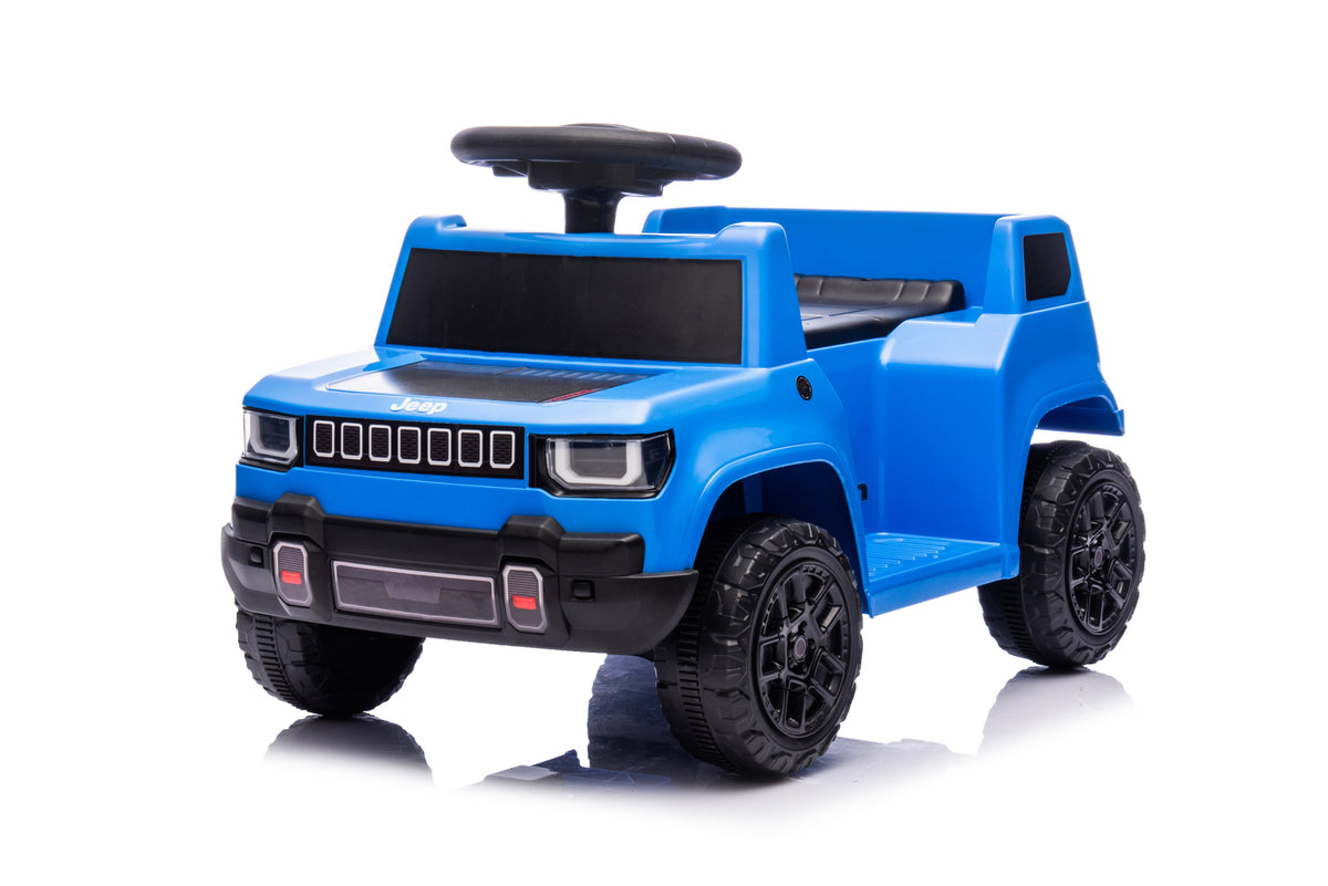 Акумулаторна кола Licensed Jeep Recon Blue - снимка 3