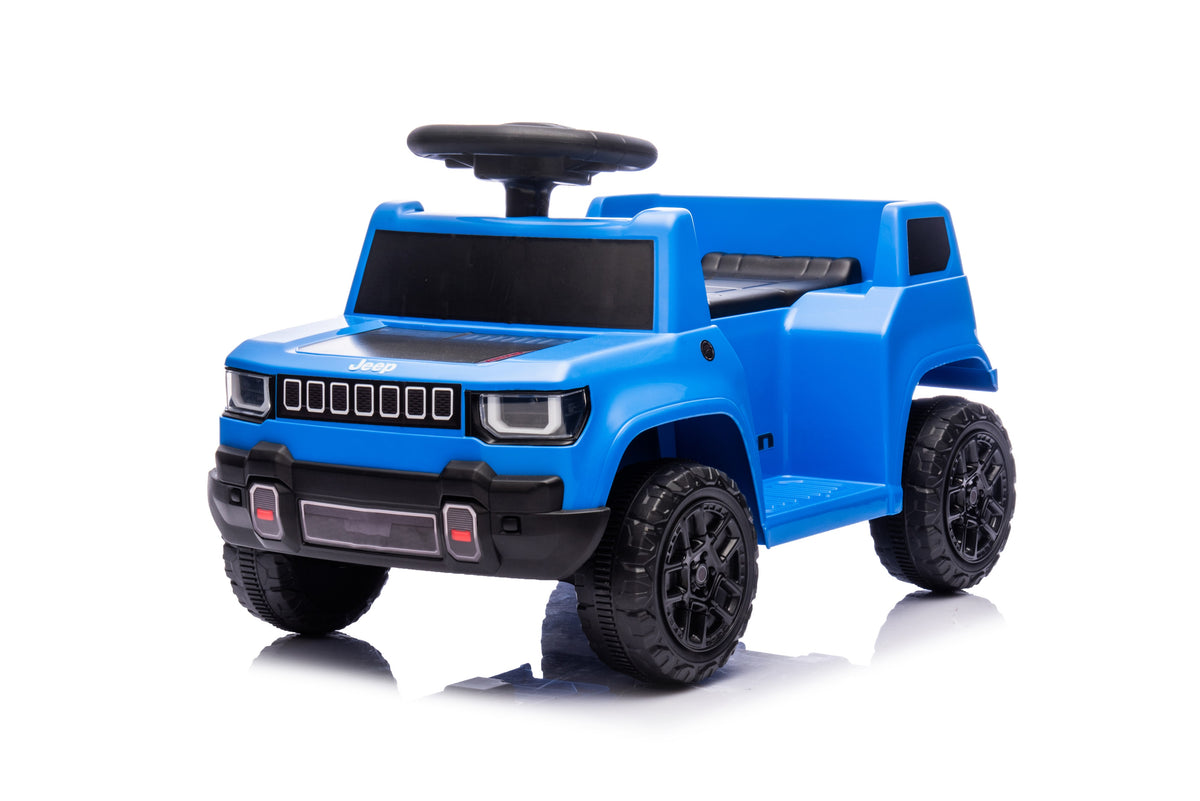 Акумулаторна кола Licensed Jeep Recon Blue - снимка 8