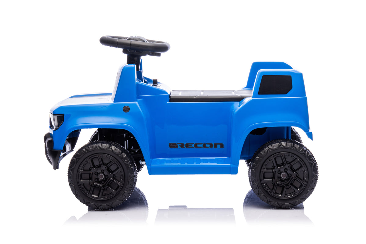 Акумулаторна кола Licensed Jeep Recon Blue - снимка 5
