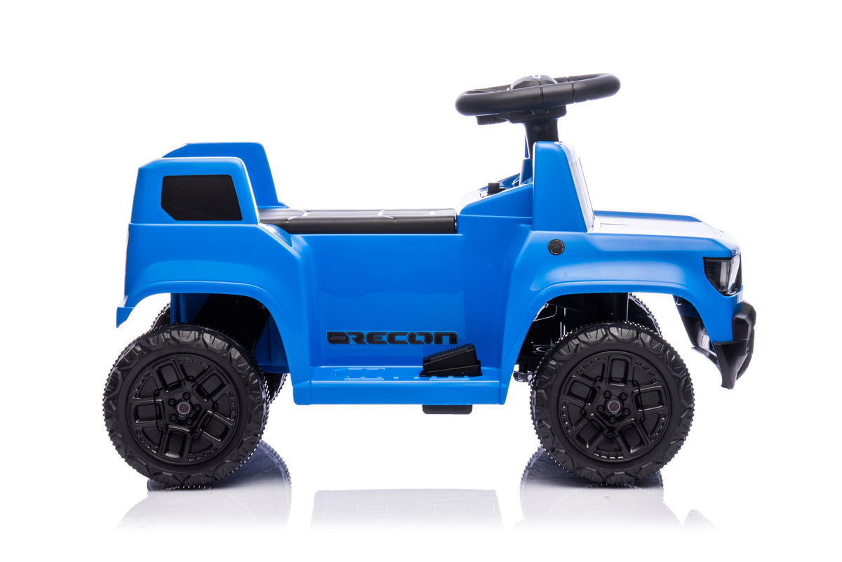 Акумулаторна кола Licensed Jeep Recon Blue - снимка 6