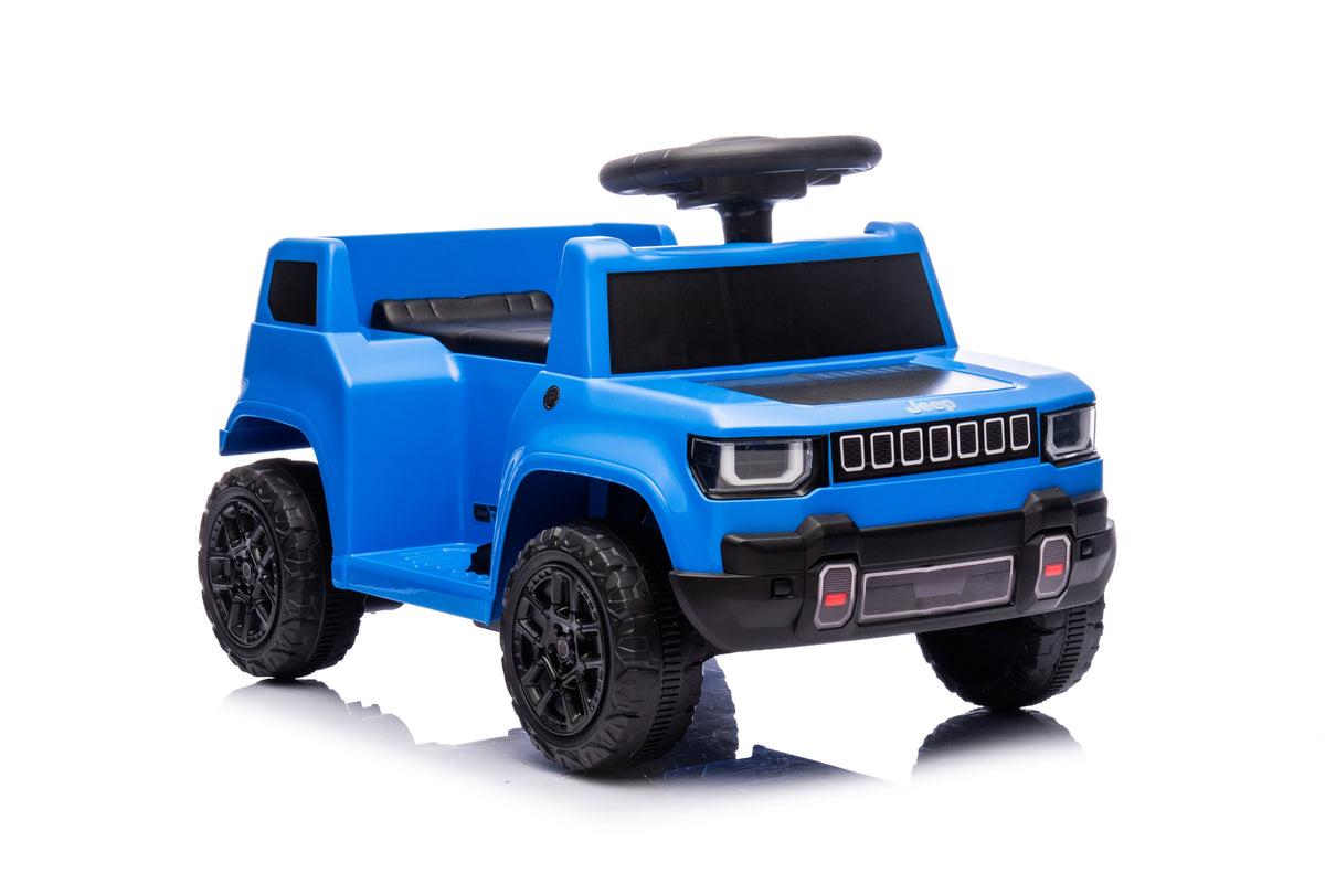 Акумулаторна кола Licensed Jeep Recon Blue - снимка 9