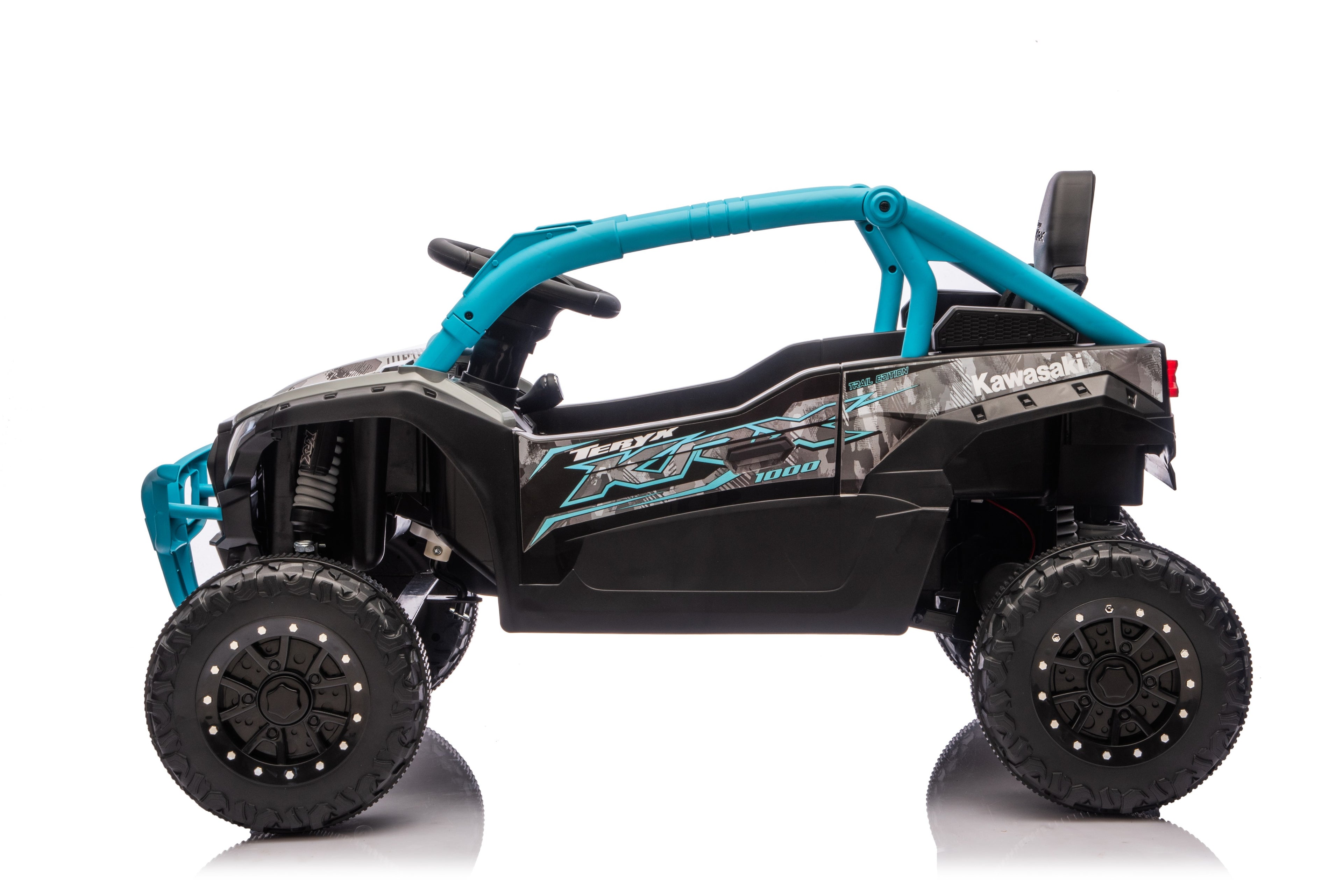 Акумулаторна кола Licensed Kawasaki KRX 1000 Blue-Black - снимка 3