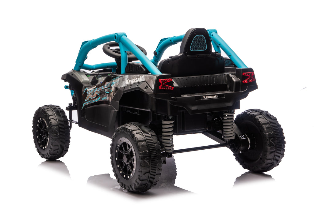 Акумулаторна кола Licensed Kawasaki KRX 1000 Blue-Black - снимка 4