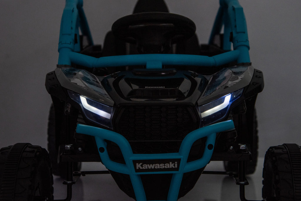 Акумулаторна кола Licensed Kawasaki KRX 1000 Blue-Black - снимка 10