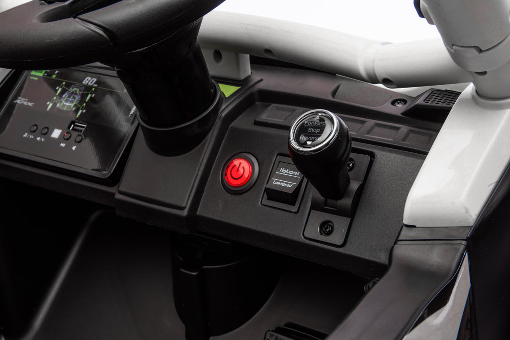 Акумулаторна кола Licensed Kawasaki KRX 1000 Grey-Black - снимка 8