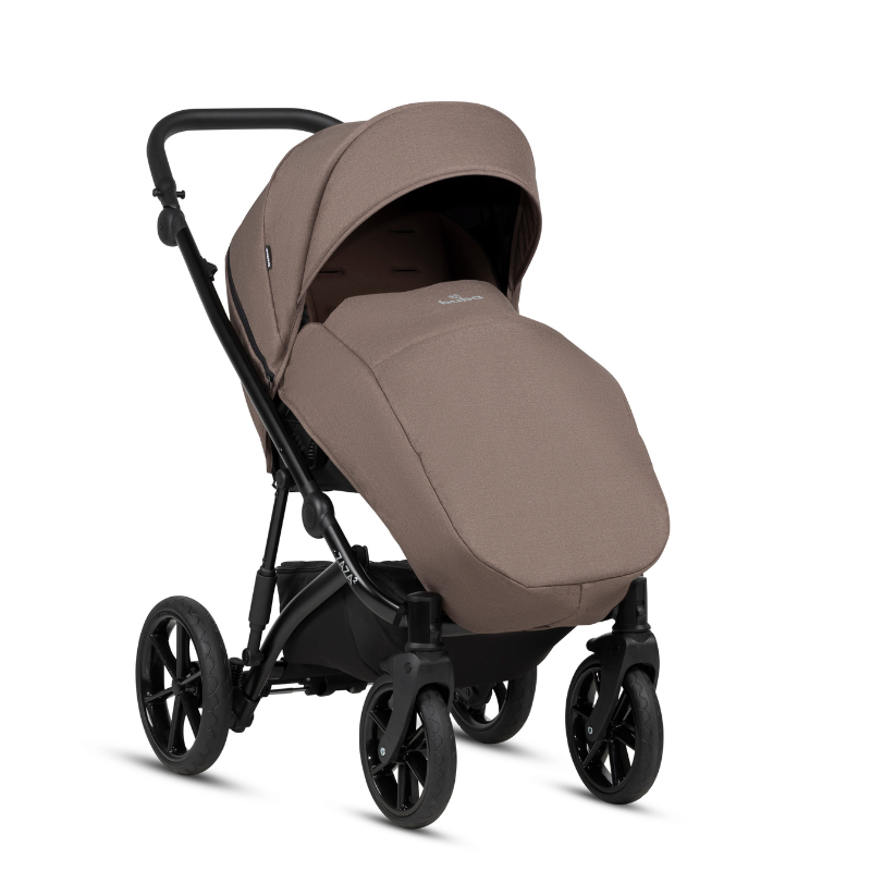 Buba ZAZA2 2в1 бебешка количка 024 Coffee Brown - снимка 5