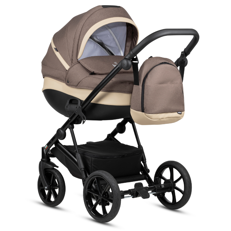 Buba ZAZA2 2в1 бебешка количка 024 Coffee Brown - снимка 4