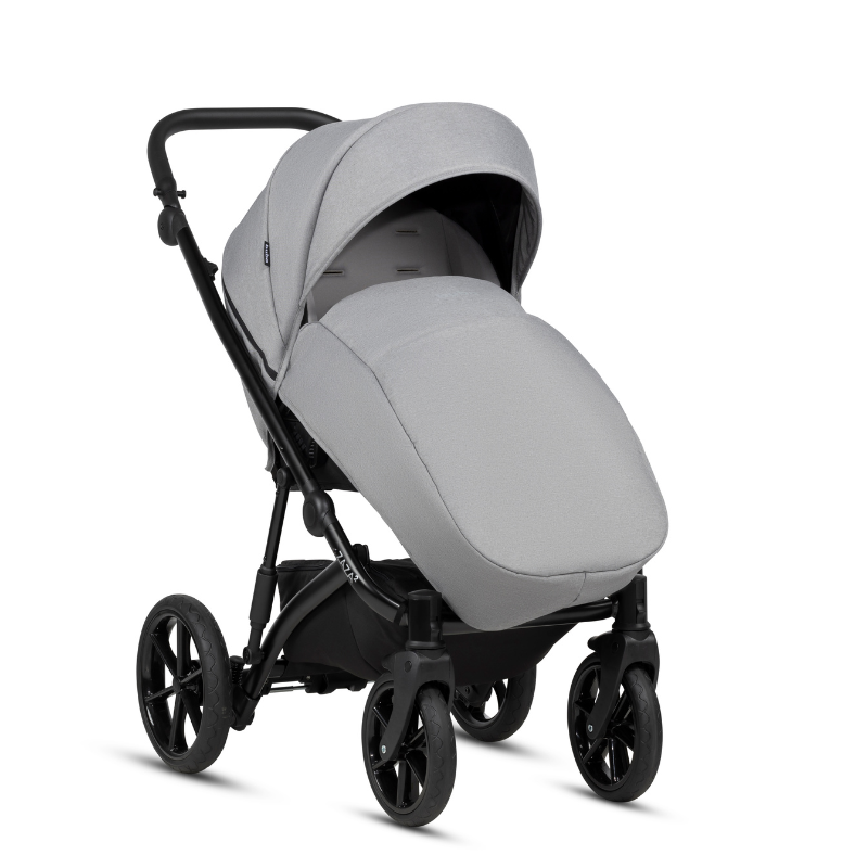 Buba ZAZA2 2в1 бебешка количка 625 Warm Grey - снимка 3